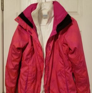 Columbia jacket, removable shell